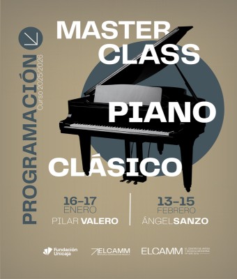 Masterclass de Piano Clásico 2026 en ELCAMM en Málaga