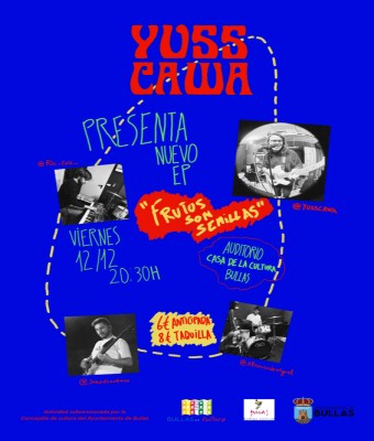 Yuss Cawa presenta "Frutos son Semillas" en Murcia