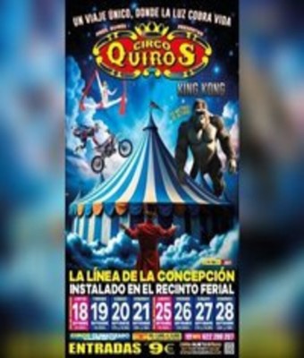 Circo Quirós La Línea en LA LÍNEA DE LA CONCEPCIÓN