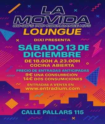 13 de Diciembre..Vuelve La Movida en Barcelona