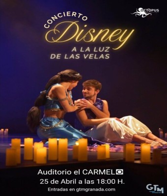 DISNEY A LA LUZ DE LAS VELAS EN GRANADA