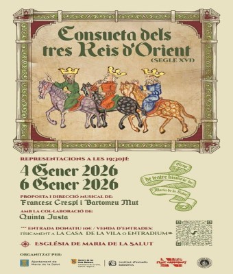 LA CONSUETA DELS TRES REIS D'ORIENT en Balears, Illes