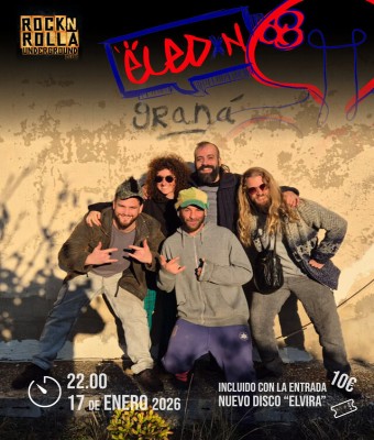Ëledon en RocknRolla - presentación de nuevo disco "Elvira" en Granada