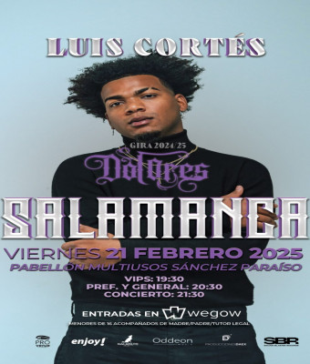 Concierto de Luis Cortés en SALAMANCA " Pabellón Multiusos Sánchez Paraíso" 2025