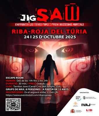 RIBA-ROJA DEL TÚRIA - ESCAPE SAW en Valencia/València