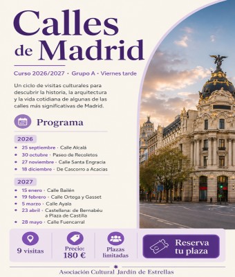 CALLES DE MADRID. VIERNES. GRUPO A.