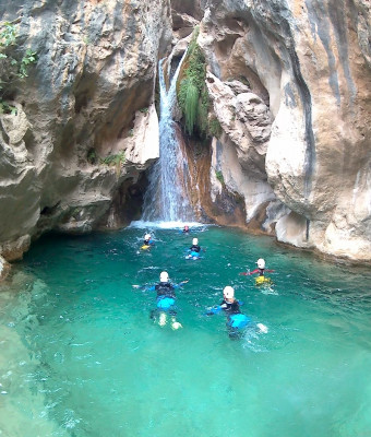 Canyoning Río Verde: Tour guiado