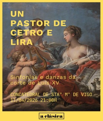 Un pastor de cetro e lira: sinfonías e danzas da corte de Luís XV en Pontevedra