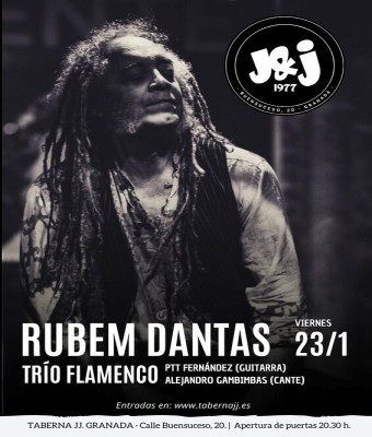 Rubem Dantas Flamenco Trío en Granada