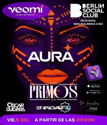 AURA BY VEOMI - BERLÍN SOCIAL CLUB en Almería