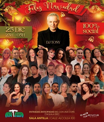 ANTILLA SALSA BARCELONA - NAVIDAD 25 DICIEMBRE