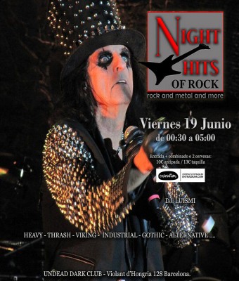 NIGHT HITS OF ROCK en Barcelona