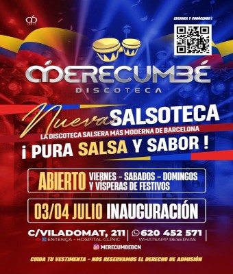 D'RUMBA · INAUGURACIÓN MERECUMBÉ en Barcelona