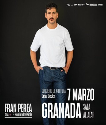 CONCIERTO FRAN PEREA - GRANADA - SALA ALIATAR -  SÁBADO 7 DE MARZO