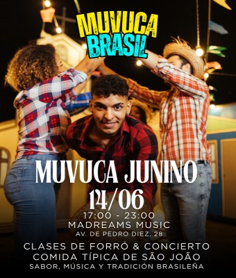 Muvuca Junino 14/06 en Madrid