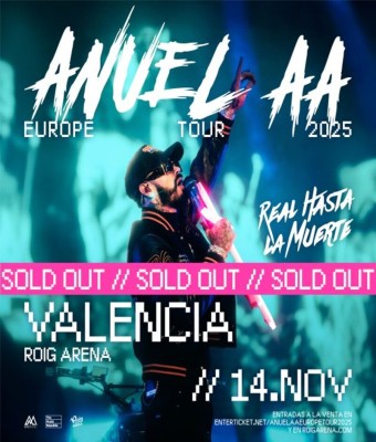 ANUEL AA EUROPE TOUR 2025 VALENCIA