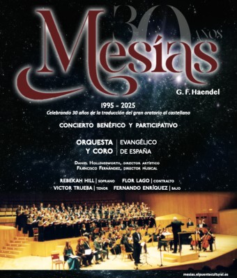 Mesías, J. F. Haendel "30 años de la traducción del gran oratorio al castellano" en Madrid