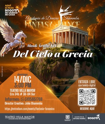 Mask Arabe XIV - Del Cielo a Grecia en --