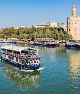 Pack Aventura Sevilla: Excursión en Autobús + Crucero Panorámico por el Guadalquivir + Visita Guiada en Seville