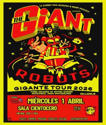 THE GIANT ROBOTS (SUIZA) EN VALLADOLID