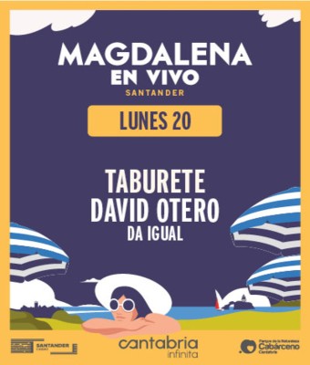Taburete, David Otero y Da Igual-Magdalena en Vivo en Cantabria
