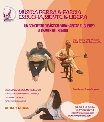 Música persa y Fascia en Madrid