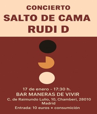 Salto de Cama + Rudi D en Madrid