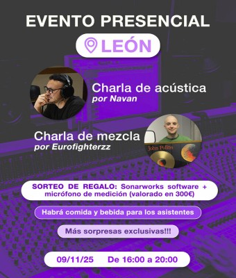 Evento presencial: Boost your sound en León