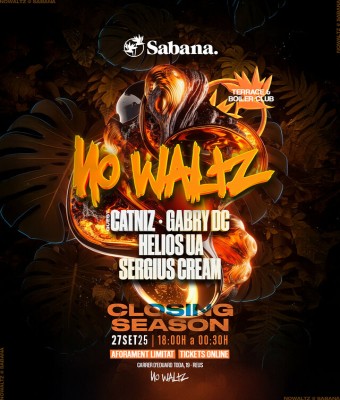NO WALTZ X SABANA 27/09 / CatNiz + Residents en Tarragona