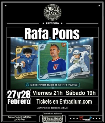 Rafa Pons en HOSPITALET - L Oncle Jack en Barcelona
