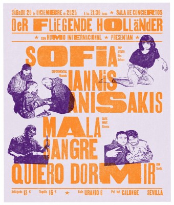 DER FLIEGENDE HOLLÄNDER Y HUMO INTERNACIONAL PRESENTAN: en Sevilla