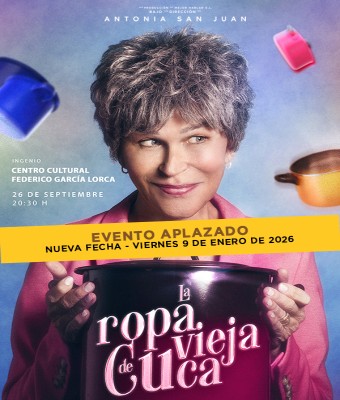 LA ROPA VIEJA DE CUCA – ANTONIA SAN JUAN en Gran Canaria