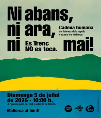 Bus d'anada i tornada – Cadena Humana a sa Ràpita (GOB Mallorca)  en Balears, Illes