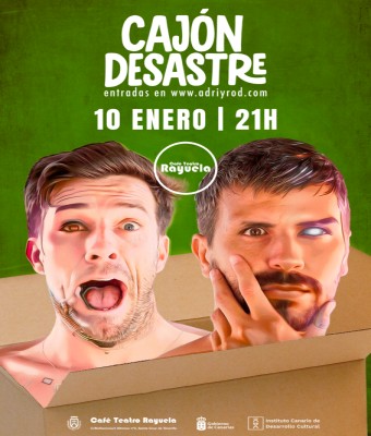 Cajón Desastre, Adri & Rod en el Café Teatro Rayuela en Santa Cruz de Tenerife