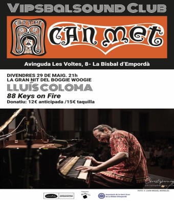 LLUÍS COLOMA 'LA GRAN NIT DEL BOOGIE WOOGIE' en Girona