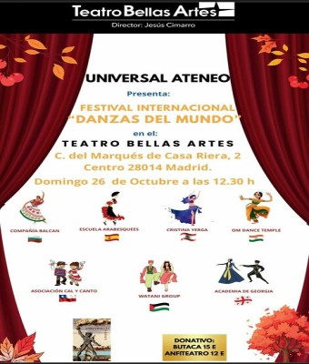 FESTIVAL DE DANZAS INTERNACIONALES en Madrid