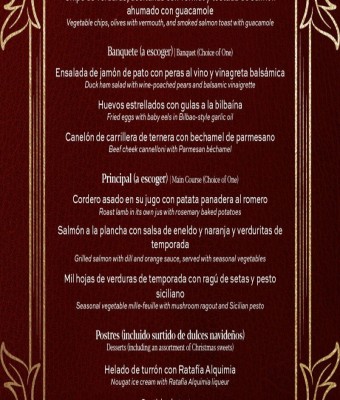 Fin de Año en L’Estació Espai Gastronòmic en Ciutat Vella