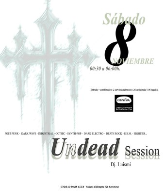 UNDEAD SESSION en Barcelona