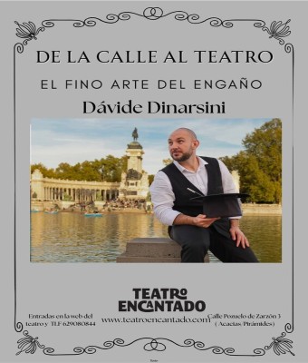 De la Calle al Teatro , con Davide Dinarsini en Madrid