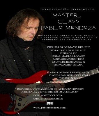 Master Class "Improvisación inteligente" en Madrid