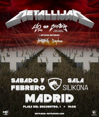 METALLIJAM "40 years of Master" en Madrid @ Sala Silikona