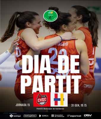 Liga Iberdrola Voleibol J15 - DSV CV Sant Cugat vs Heidelberg Volkswagen. en Barcelona