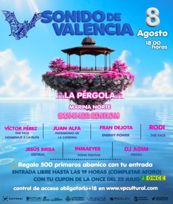 SONIDO DE VALENCIA LA PÉRGOLA ® TARDEO & NOCHE