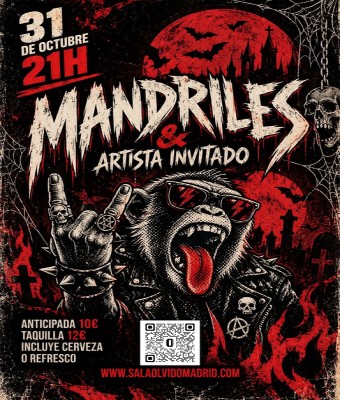 Mandriles & Artista Invitado en Madrid