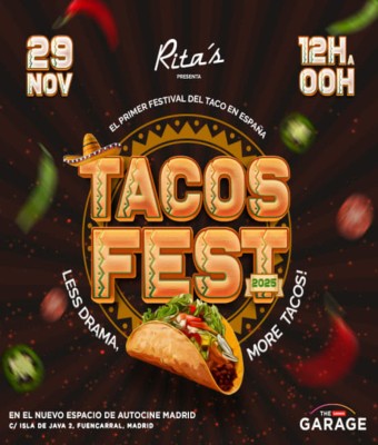 TACO FEST by Rita's en Madrid