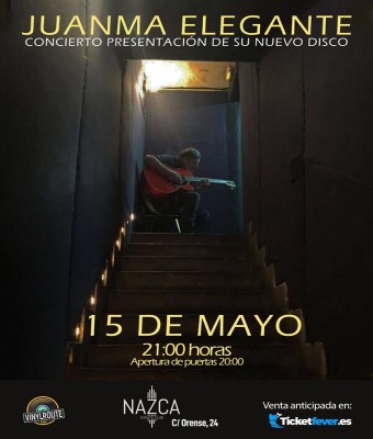 JUANMA ELEGANTE - Concierto presentación nuevo disco en Madrid