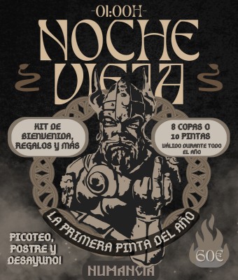 Nochevieja en el Numancia en Zamora