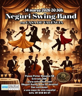 Neguri Swing Band en directo en Madrid