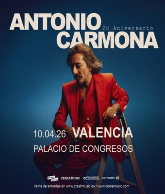 CONCIERTO ANTONIO CARMONA - VALENCIA - PALACIO DE CONGRESOS - VIERNES 10 DE ABRIL