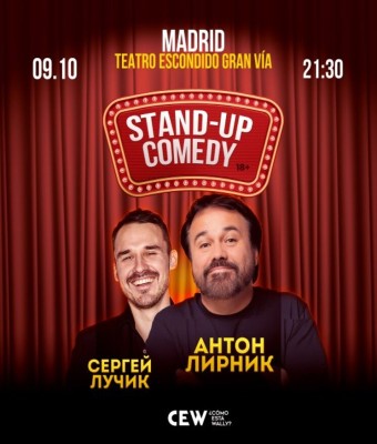 Anton Lirnik & Sergey Luchik | Stand-up Comedy en Madrid